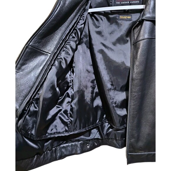 Wilsons Leather Jacket Womens Size Medium Thinsulate Lined Black Soft Leather - Picture 4 of 14
